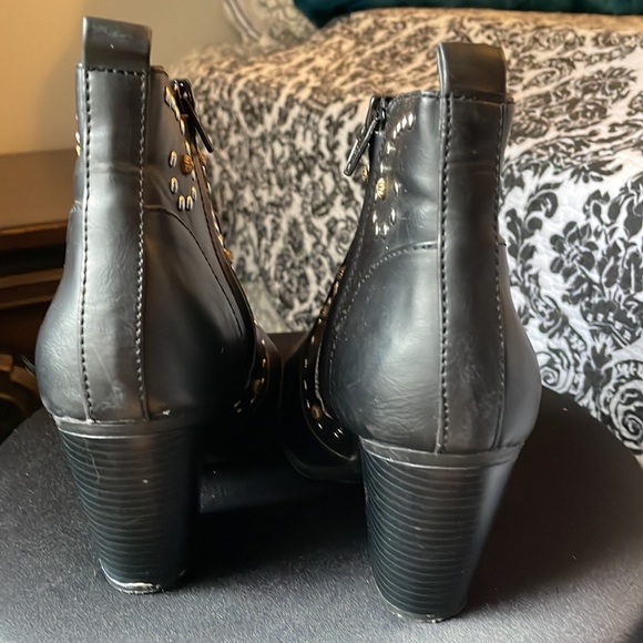 Black booties beaded - Picture 3 of 3